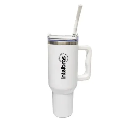 Caneca Térmica Branca