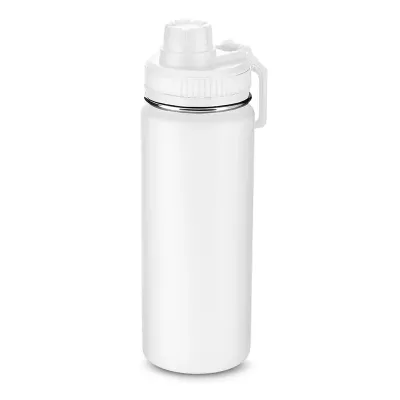 Garrafa em aço inox com capacidade de até 780 ml