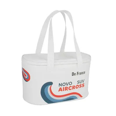 Bolsa térmica branca personalizada