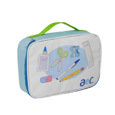 Lancheira térmica em nylon personalizada