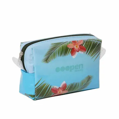 Nécessaire em PVC com zíper 