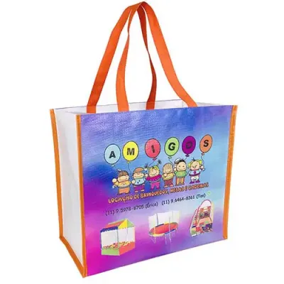 Sacola de ráfia laminada 120 gr