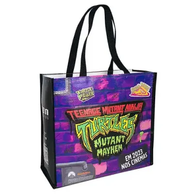 Sacola de ráfia laminada