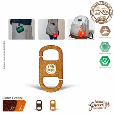 Clipe para caneca Green - cores