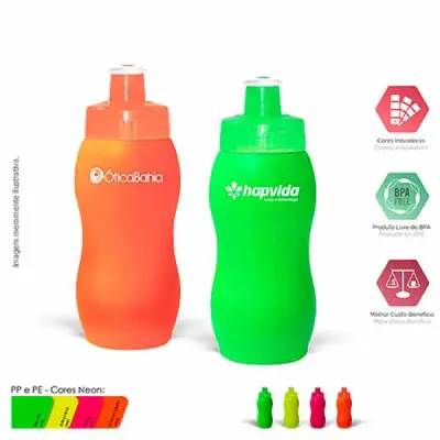 Squeeze wave 250 ml neon - cores