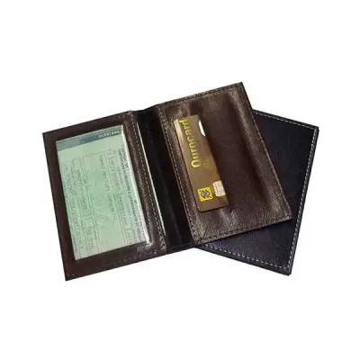Porta-Documento em sintético com acabamento em costura 