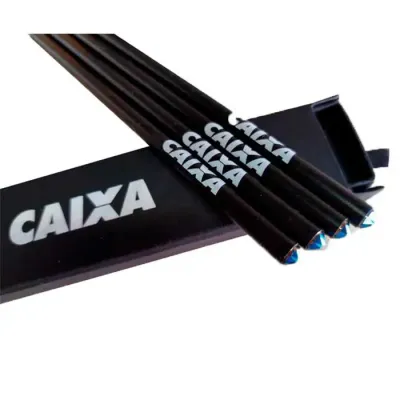 Kit 4 Lápis com Cristal