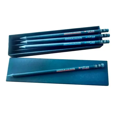 Kit 4 Lápis Faber-Castell personalizado 