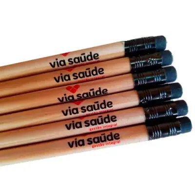 Lapis Personalizados Madeira Natural Reflorestada