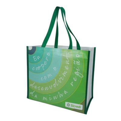 Sacolam em ráfia Sicred