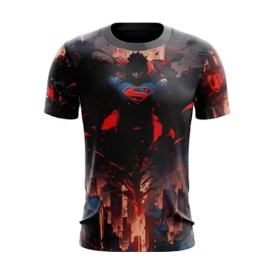 Camiseta em dry sublimada 100% poliester