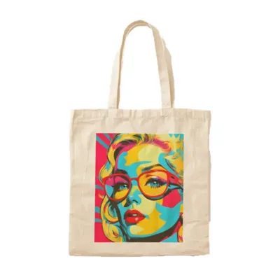 Ecobag personalizada em silk - modelo