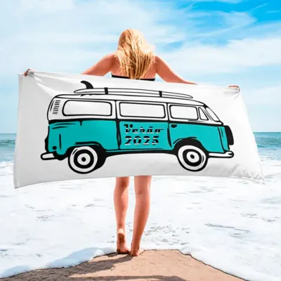 Toalha de praia sublimada - 2