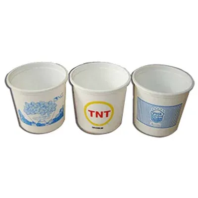 Balde de pipoca personalizado com impressão impecável.