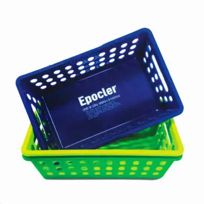 Cesta plástica personalizada