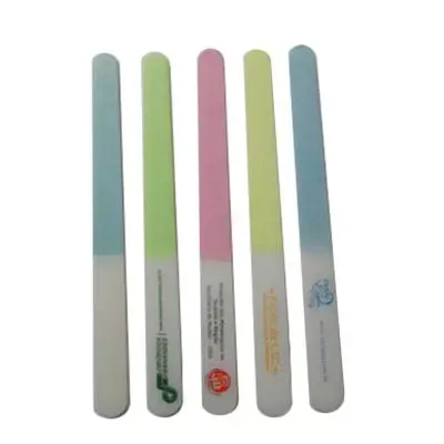 Lixa de unha com gravação na lixa e no porta lixa 