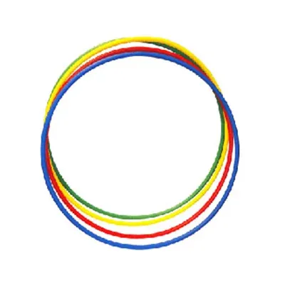 Bambolê personalizado colorido.