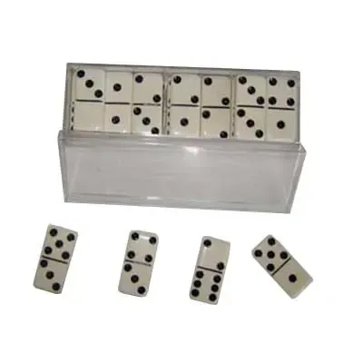 Dominó personalizado em plástico