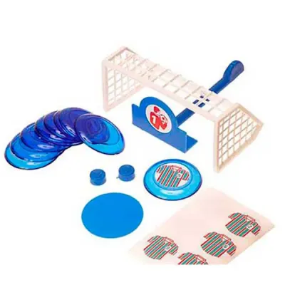 Jogo de botão azul personalizado