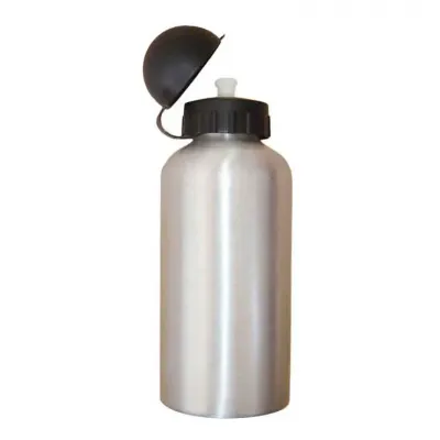 Squeeze personalizado metálico - 500 ml - Com gravação em serigrafia ou cromia.
