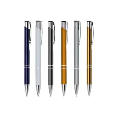 Caneta esferográfica metálica
