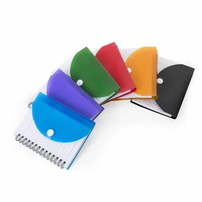 Bloco de anotações plástico