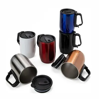 Caneca 400 ml parede dupla em Inox