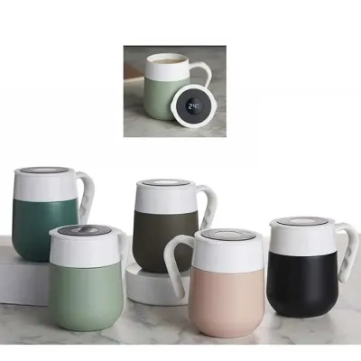 Caneca Térmica Inox 500m - opções de cores