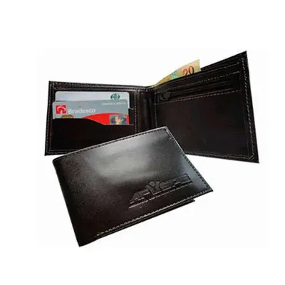 Carteira com porta moeda