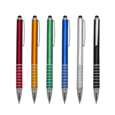 Caneta esferográfica plástica touch