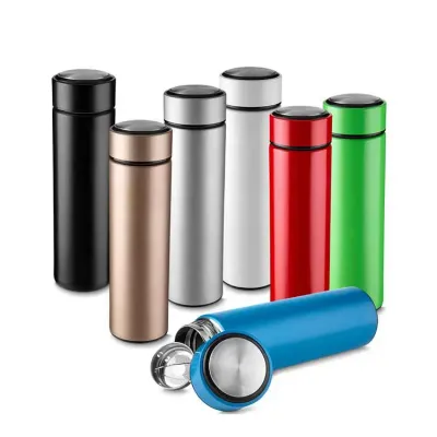 Garrafa em aço inox fosca