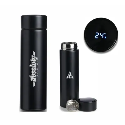 Garrafa térmica de parede dupla em inox