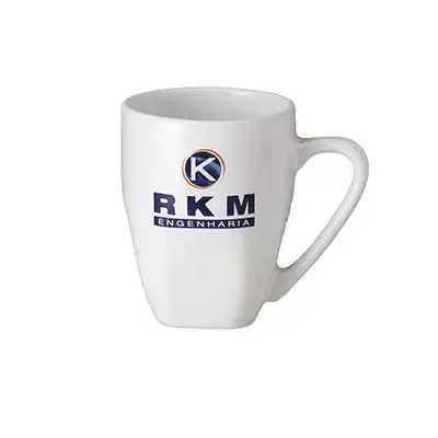 Caneca Personalizada Cônica - 350 ml - Branca.