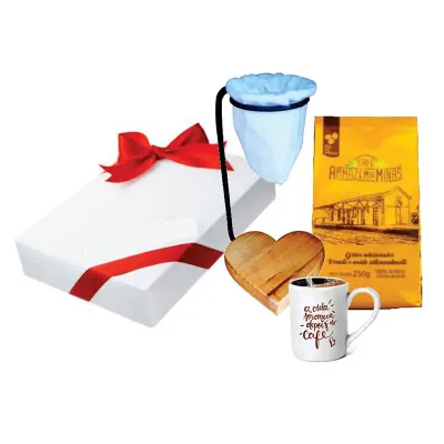 Kit Mini coador 01 caneca e 01 café DKO3889