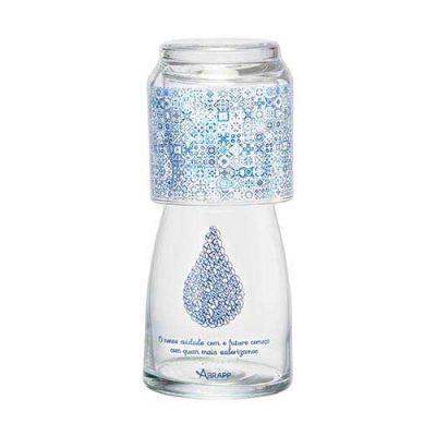 D.Kore Porcelanas - Moringa de vidro 500ml com copo