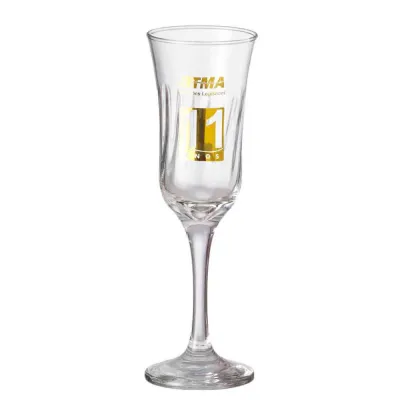 Taça de Champanhe Personalizada Lírio.