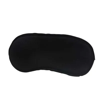 Máscara para descanso preta helanca.