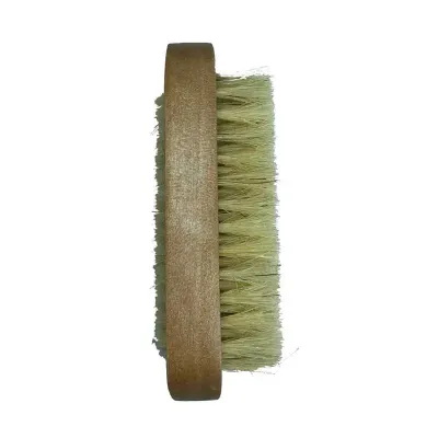 Escova de unha de madeira ova