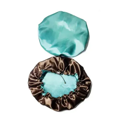 Touca cetim dupla face