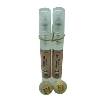 For Import - Kit álcool gel + aromatizador de bambu