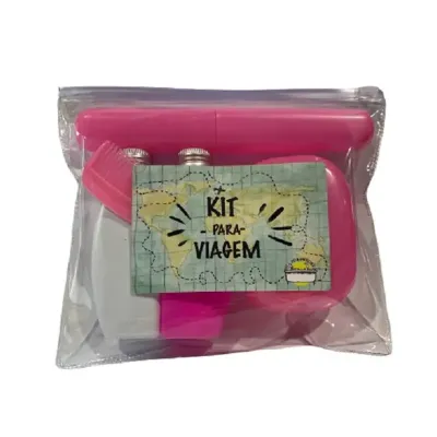Kit Viagem Rosa