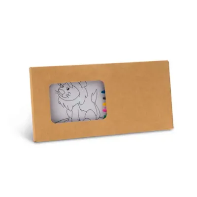 Kit para pintar com 8 gizes de cera 