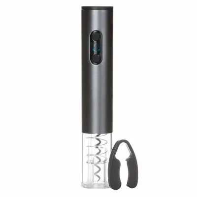 Saca rolhas elétrico com led em pé