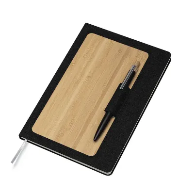 Caderno de anotações +  caneta