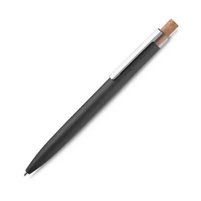 Caneta esferográfica em alumínio preto