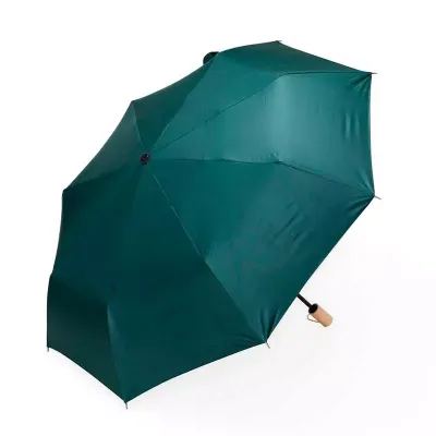 Guarda-chuva com proteção UV verde