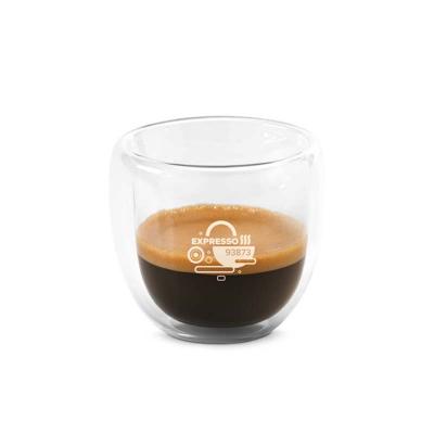 Kit café em vidro personalizado