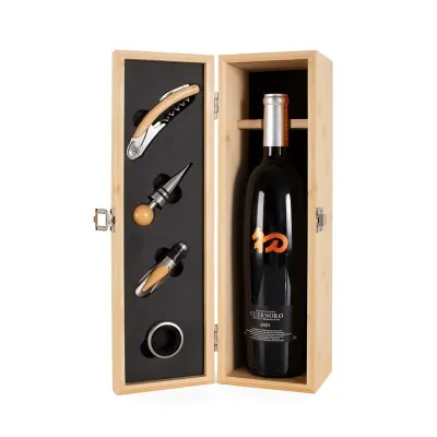 Kit Vinho Premium bambu - 1