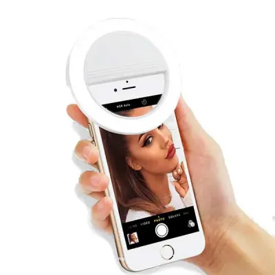 Anel de iluminação para celular