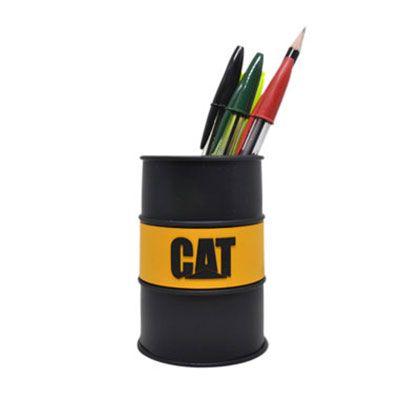 Porta lápis emborrachado com logo